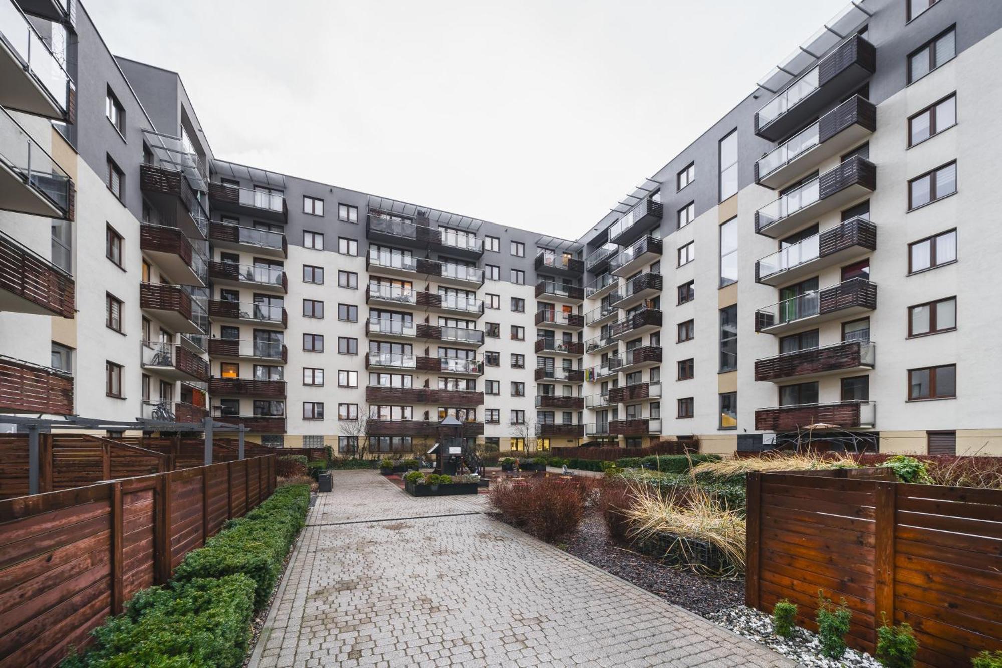 Apartament Z Tarasem Oraz Podziemnym Parkingiem Apartman Krakkó Kültér fotó