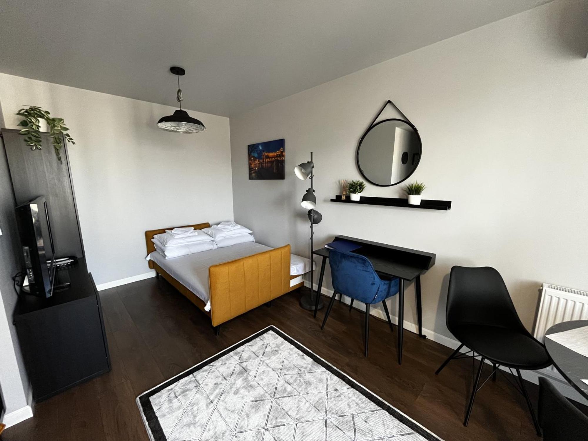 Apartament Z Tarasem Oraz Podziemnym Parkingiem Apartman Krakkó Kültér fotó